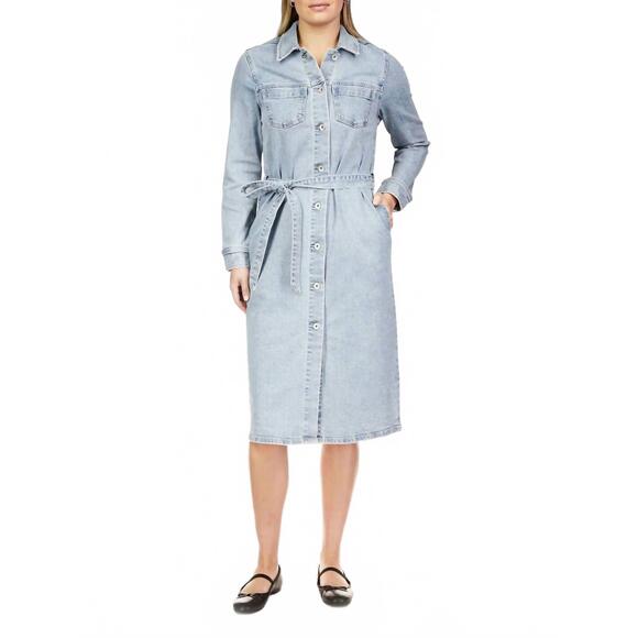 SANCTUARY Dresses & Skirts - NEW SANCTUARY wrapped up denim dress in virtuous